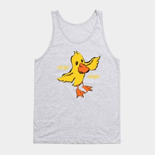 This duck is friendly Tank Top